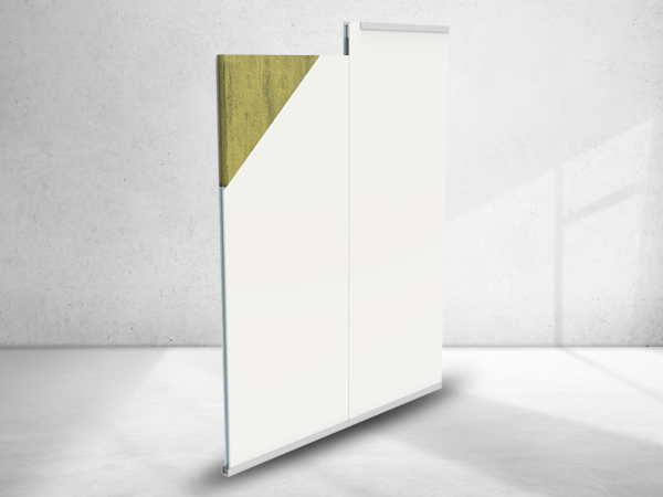 無塵室岩棉防火庫板隔間牆